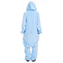 Snuggs Blanket Onesie Light blue